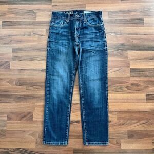 TK Axel Athletic Fit Mens Jeans 30x32 - Relaxed Embroidered Pockets Whispering